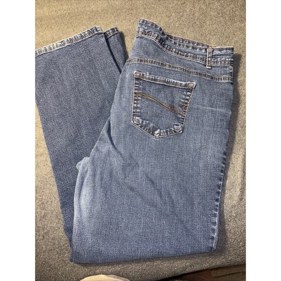 Lot of 2 Jeans Size 20W Charter Club & Gloria Vanderbilt Amanda Straight Leg - Picture 6 of 11